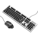 Мышка + клавиатура HOCO GM18 Luminous gaming keyboard and mouse set Black (6931474783684)