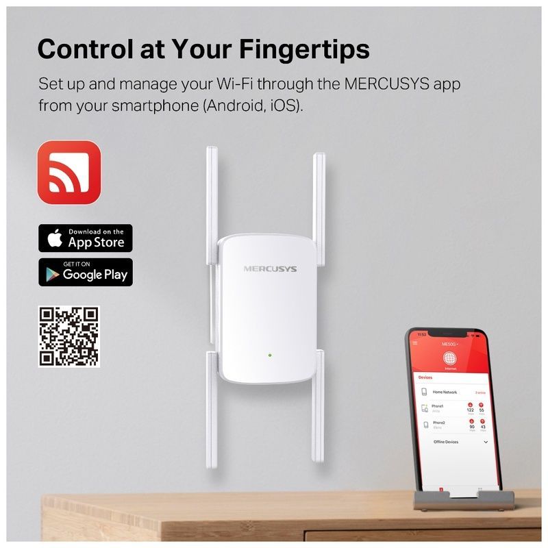 Усилитель Wi-Fi Mercusys ME50G