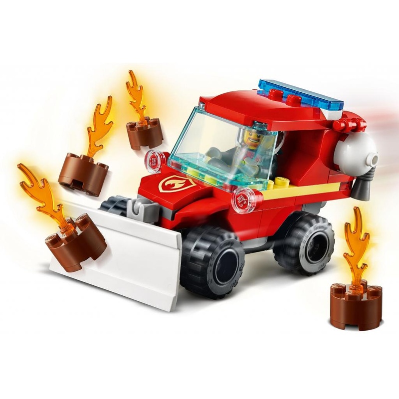 Конструктор LEGO City Fire Пожарный пикап 87 деталей (60279)
