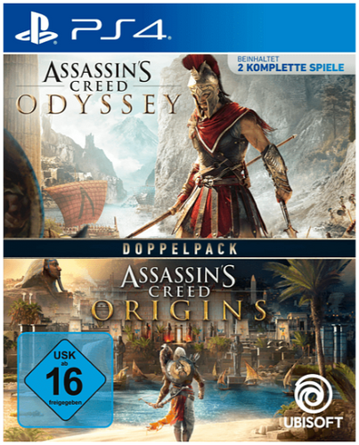 Игра Assassin's Creed Odyssey + Assassin's Creed Origins PS4 БУ