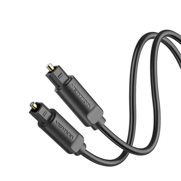 Оптичний аудіо кабель Vention Optical Fiber Audio Cable 3M Black (BAEBI)