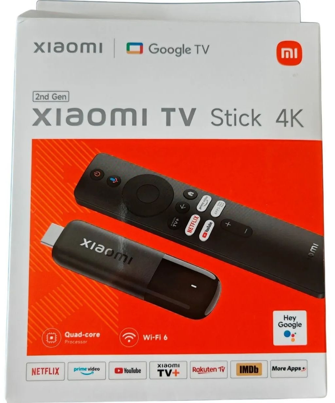 Медіаплеєр Xiaomi TV Stick 4K 2nd Gen (MDZ-33-AA)