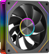 Кулер для корпуса реверсный PcCooler FG120R ARGB BK черный (6940526108627)