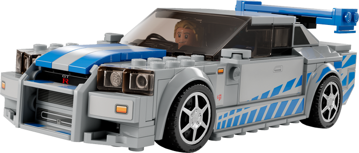 Конструктор LEGO Speed Champions "Двойной форсаж" Nissan Skyline GT-R (R34) 319 деталей (76917)