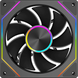 Кулер для корпуса реверсный PcCooler FG120R ARGB BK черный (6940526108627)