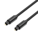 Оптичний аудіо кабель Vention Optical Fiber Audio Cable 3M Black (BAEBI)
