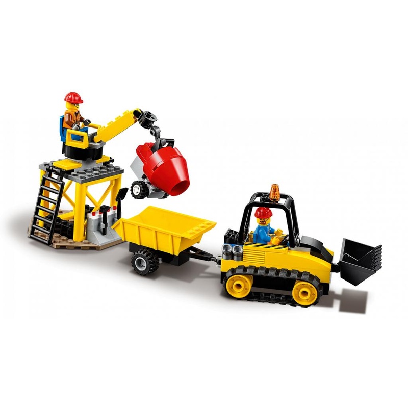 Конструктор LEGO City Great Vehicles Будівельний бульдозер 126 деталей (60252)