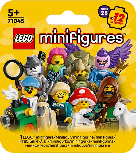 Конструктор LEGO Minifigures серія 25 9 деталей (71045)
