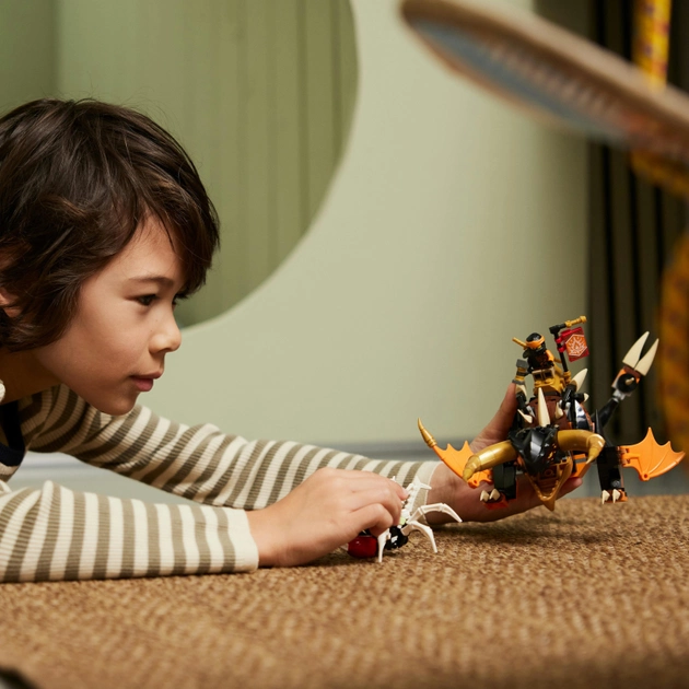 Конструктор LEGO Ninjago Земляний дракон Коула EVO 285 деталей (71782)