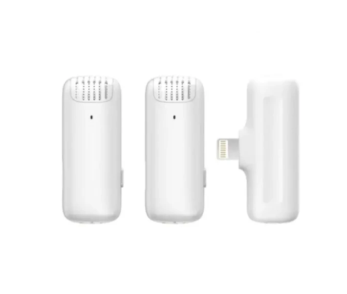 Бездротова мікрофонна система Ulanzi Vijim J12 Wireless Lavalier Microphone System (Lightning Apple interface ) (UV-3097 J12 white)