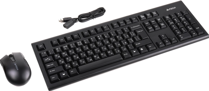 Бездротовий комплект клавіатура та мишка A4Tech 3000N