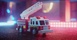 Пожарная машина Road Rippers City Service Fleet с эффектами (20021)