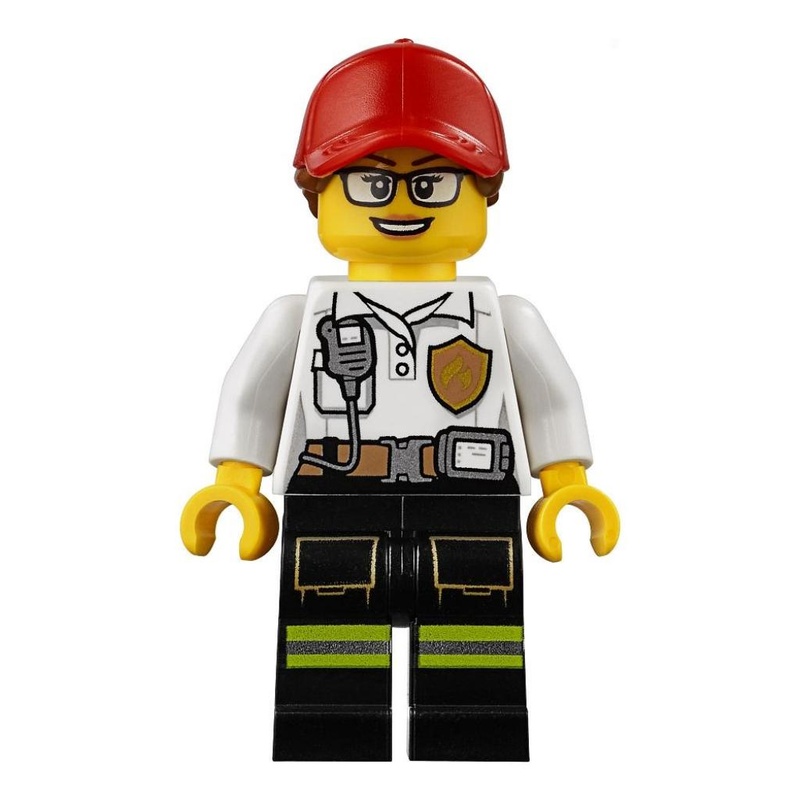 Конструктор LEGO City Пожежне депо 509 деталей (60215)