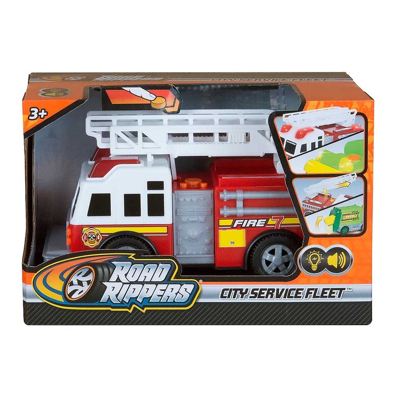 Пожежна машина Road Rippers City Service Fleet з ефектами (20021)