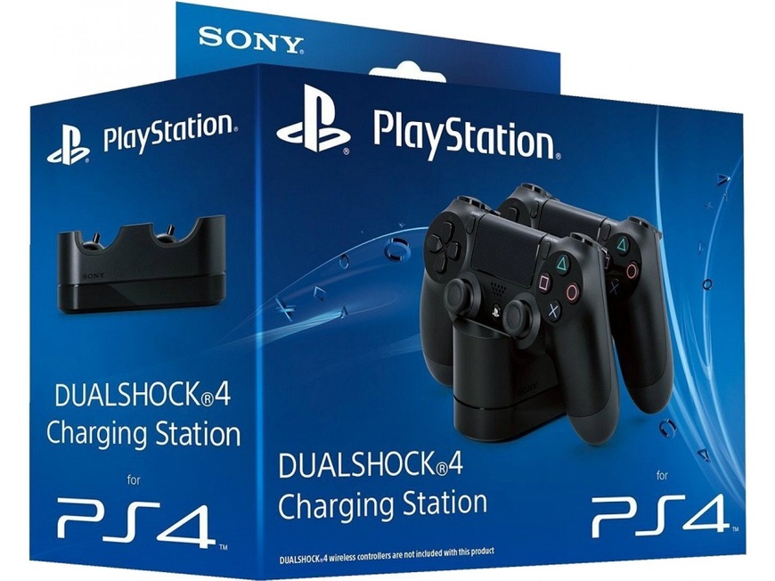 Зарядна станція Sony PlayStation для DualShock 4 Black, Чорний