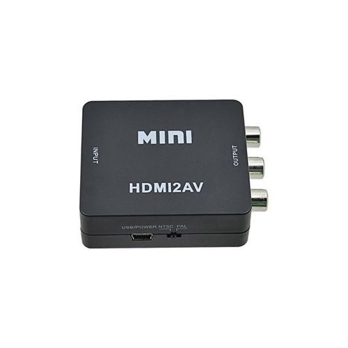 Адаптер конвертер STLab HDMI - AV/RCA/CVBS 0.15 м Black (U-995)