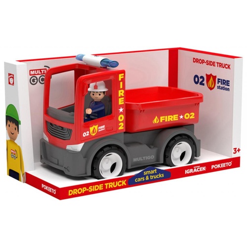 Пожежна вантажівка Multigo EFKO Fire з водієм (27284)
