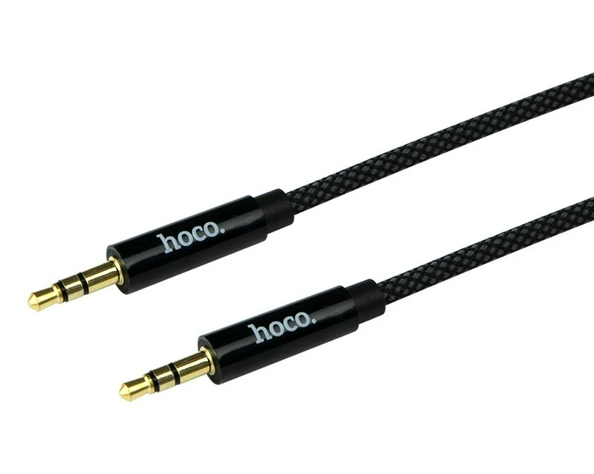 Аудио-кабель Hoco UPA19 AUX 3.5mm - AUX 3,5mm 2m Black (UPA19)
