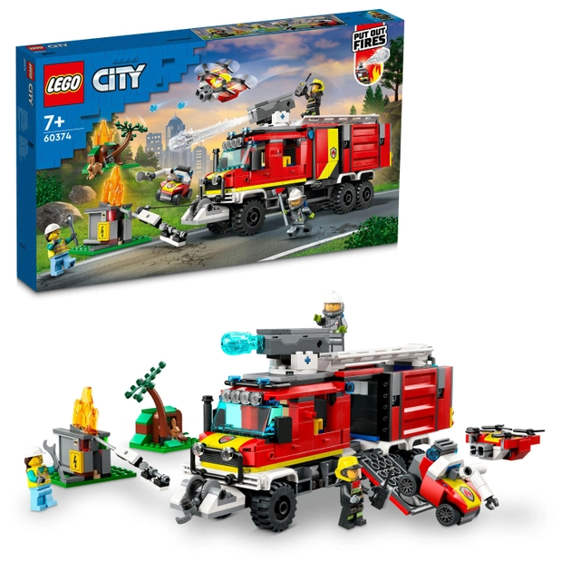 Конструктор LEGO City Пожарная машина 502 детали (60374)