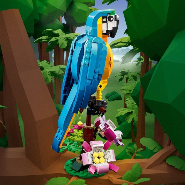Конструктор LEGO Creator Екзотичний папуга 253 деталі (31136)