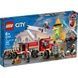 Конструктор LEGO City Fire Пожежний командний пункт 380 деталей (60282)