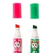 Двосторонні маркери Scenticorns Коричнево-зелений і помаранчево-рожевий ароматизовані (KN7073)