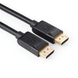 Кабель UGREEN DP Male to Male Cable 2m Black (UGR-10211)