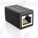 З'єднувач витої пари Vention Cat.6 FTP Keystone Jack Coupler Black (IPVB0)