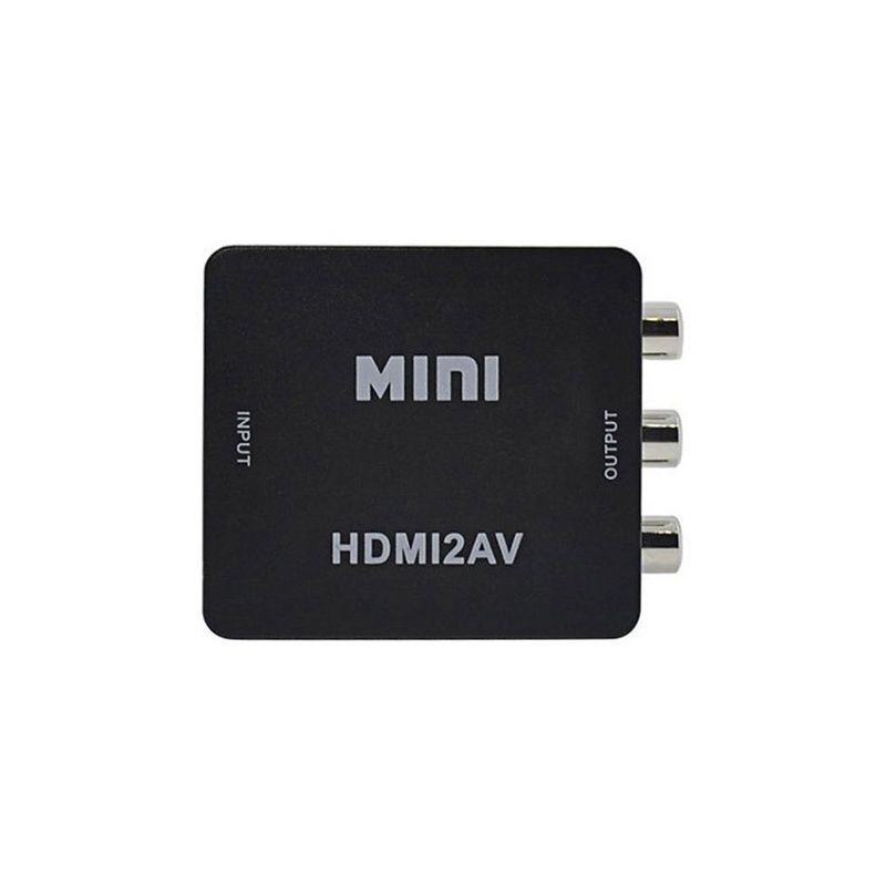 Адаптер конвертер STLab HDMI - AV/RCA/CVBS 0.15 м Black (U-995)