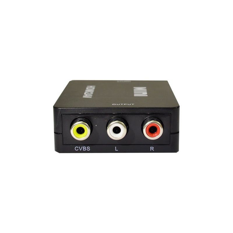 Адаптер конвертер STLab HDMI - AV/RCA/CVBS 0.15 м Black (U-995)