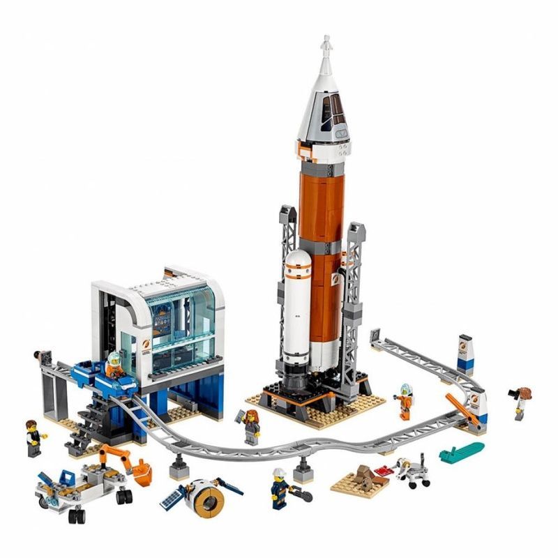 Конструктор LEGO City Ракета для проникнення вглиб космічного простору з контролем пуску 837 деталей (60228)