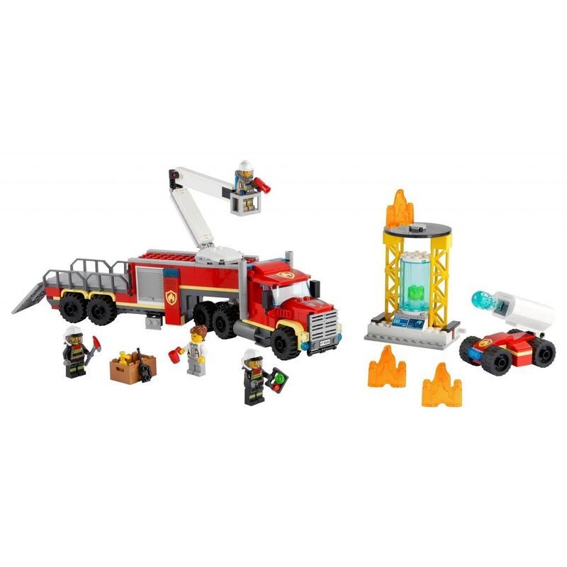 Конструктор LEGO City Fire Пожежний командний пункт 380 деталей (60282)