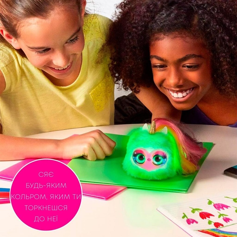 Интерактивная игрушка Pomsies Lumies с интерактивным единорогом - Пикси (02248-P)