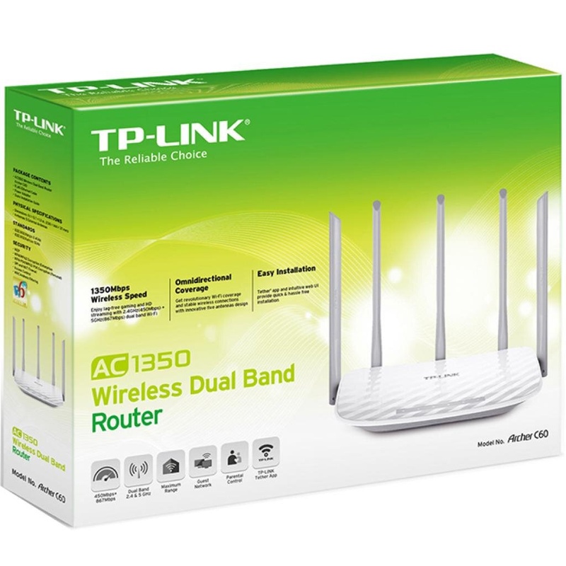 Маршрутизатор TP-Link Archer C60 (Archer-C60)