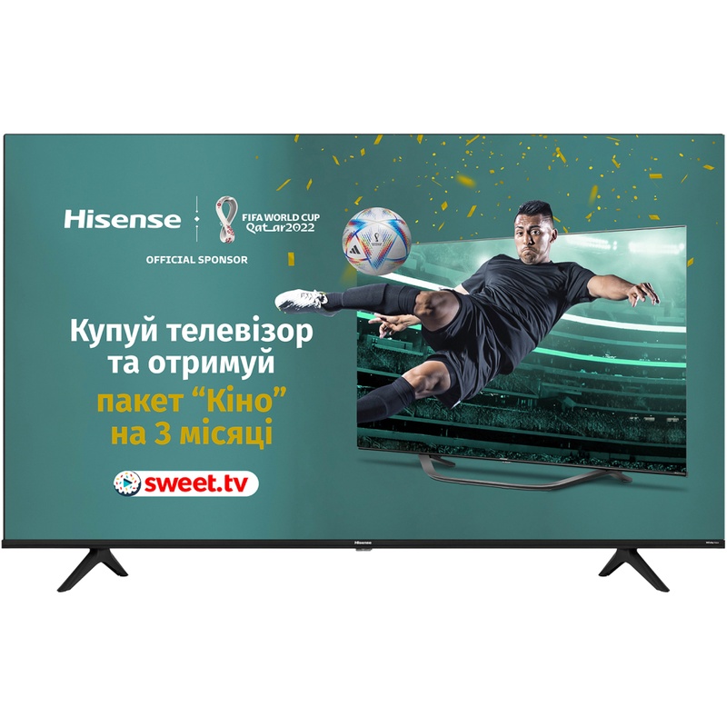 Телевізор Hisense 43" 4K UHD Smart TV (43A6BG)