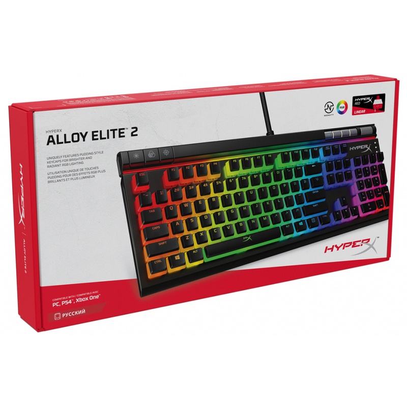 Клавіатура HyperX Alloy Elite 2 (4P5N3AX)