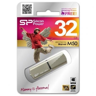 USB флеш накопичувач Silicon Power 32GB MARVEL M50 USB 3.0 (SP032GBUF3M50V1C)