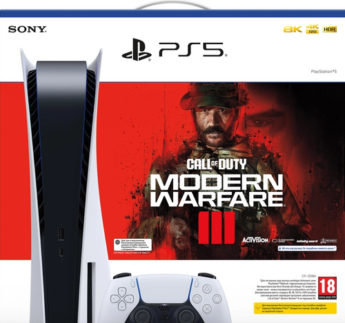 Ігрова приставка Sony PlayStation 5 825GB Call of Duty Modern Warfare III Bundle (1000041971)