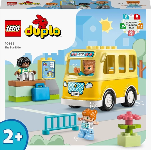 Конструктор LEGO DUPLO Поїздка на автобусі 16 деталей (10988)