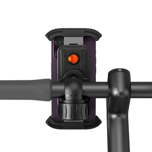Тримач для мобільного Baseus QuickGo Series Bike Phone Mount Cluster Black (C40561500113-00)