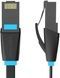 Патч корд Vention Flat Cat.6 UTP Patch Cable 8M Black (IBJBK)
