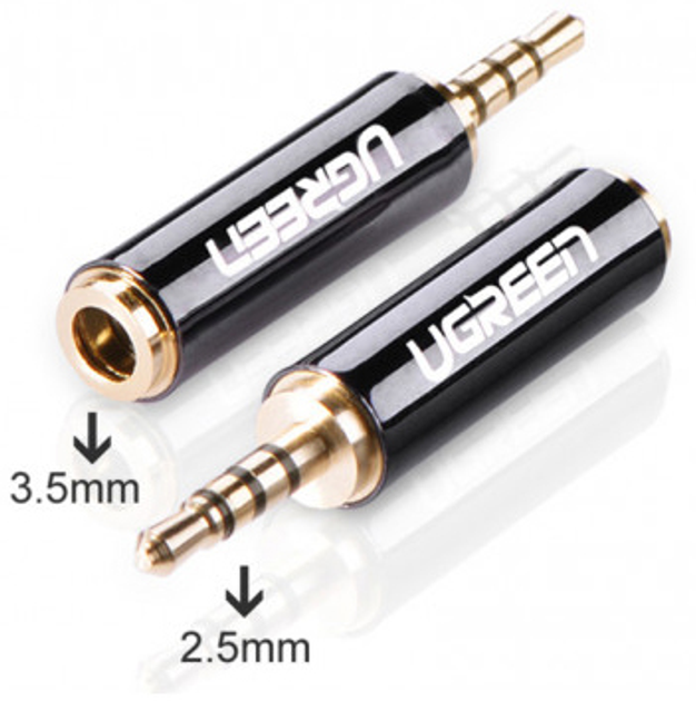 Перехідник UGREEN 2.5mm Male to 3.5mm Female Adapter(UGR-20501)