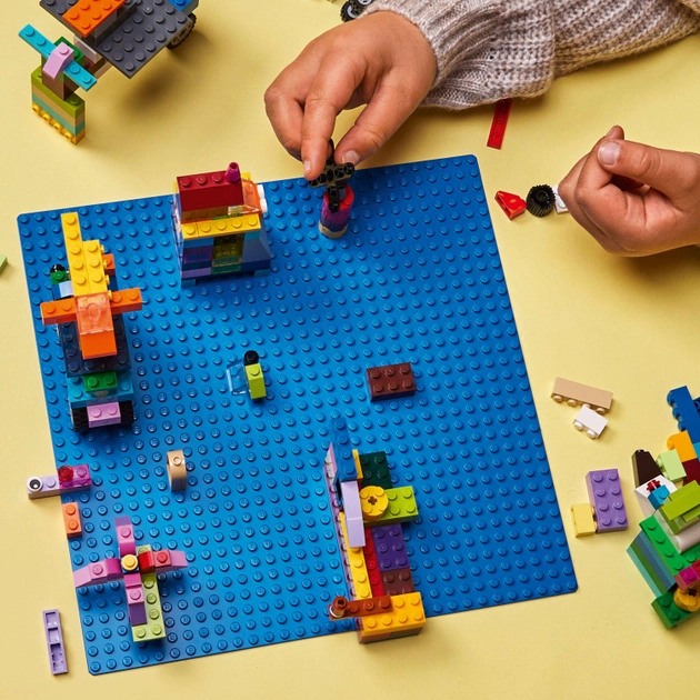 Конструктор LEGO Classic Синяя базовая пластина 1 деталь (11025)