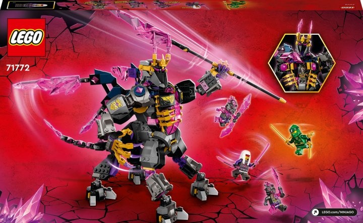 Конструктор LEGO Ninjago Кристальный Король 722 деталей (71772)