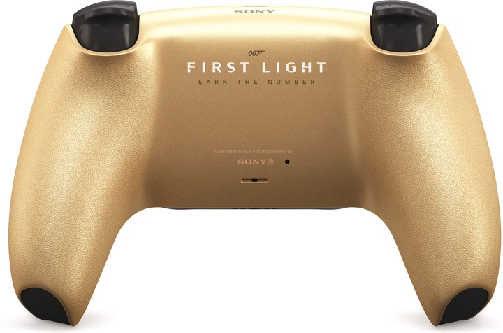Геймпад Sony PlayStation 5 Dualsense 007 First LightTM Limited Edition (1000052025), Золотий