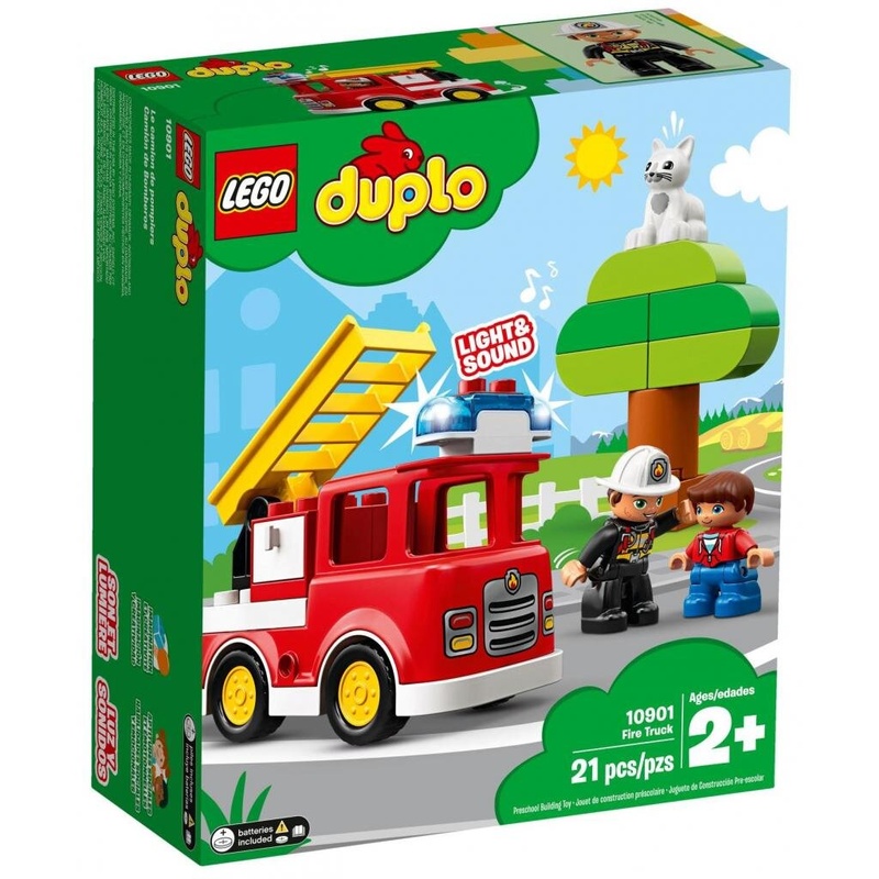Конструктор LEGO DUPLO Пожарная машина 21 деталь (10901)