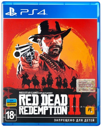 Гра PS4 Red Dead Redemption 2, BD диск (5026555423052)