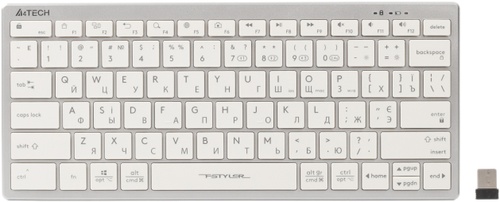Клавиатура беспроводная A4Tech FBX51C Wireless White (4711421972987)