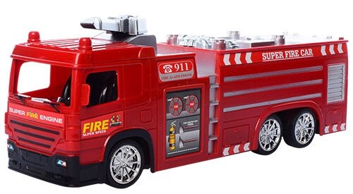 Пожарная машина 5330-1-2 радиокер., Свет, бат., Кор., 44-14,5-15 см.