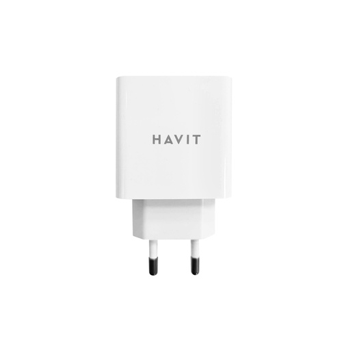 Швидкий зарядний пристрій HAVIT USB 18W 3.1A QC3.0 White (HV-UC1015)